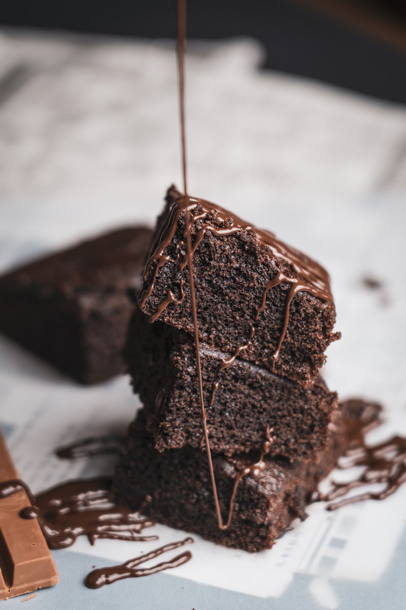 Brownie tibio con helado